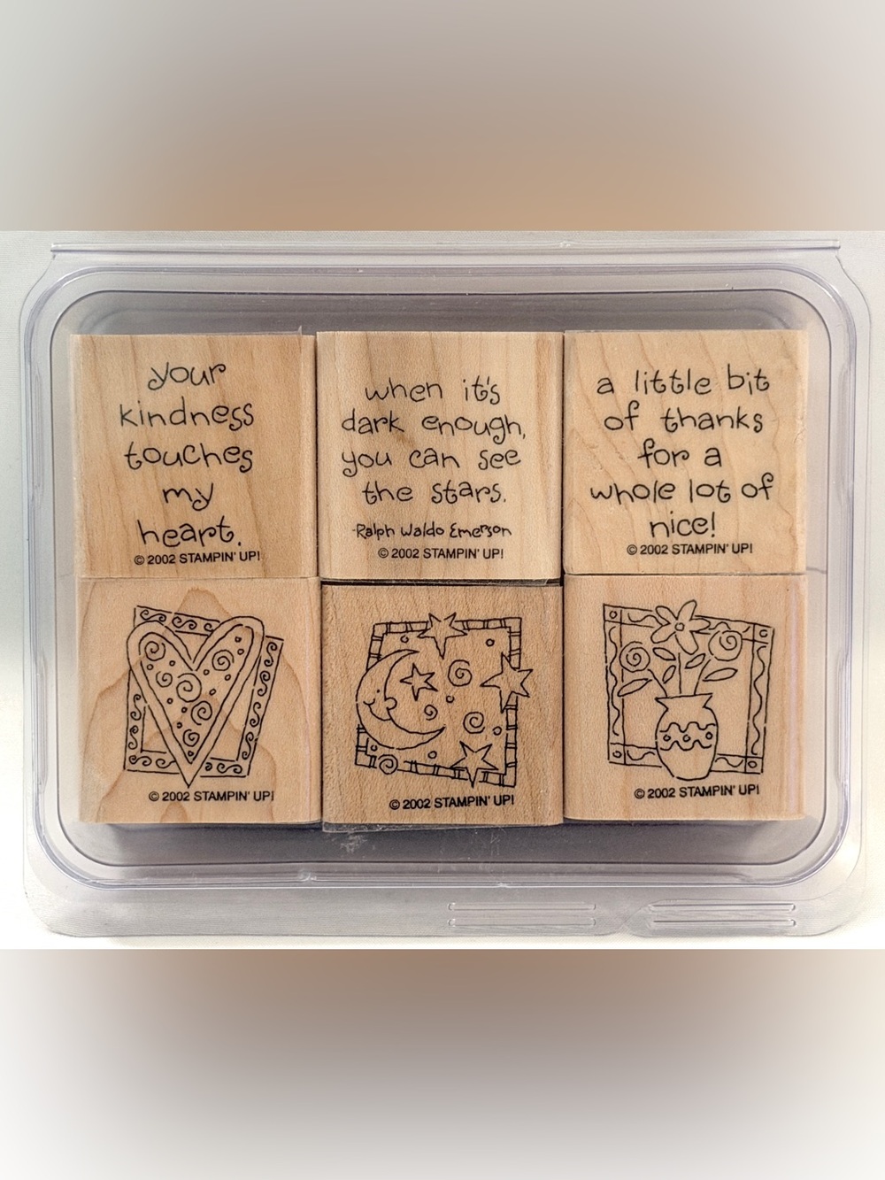 Like New Stampin’ Up Stamp Set~Kindness + Free Stamp Pad